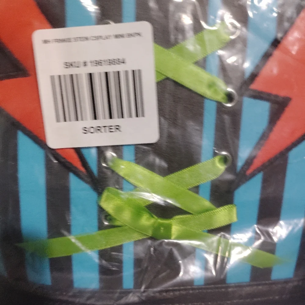 Monster High Frankie Stein Lightning Stripe Mini Backpack